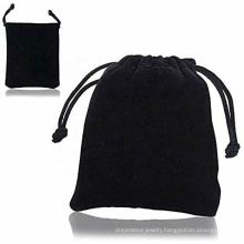 Custom Logo Color Jewelry Velvet Pouch Drawstring Gift Bag Jewelry Packaging Bag